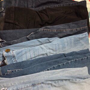 Lot of women's size 6S jeans, various brands